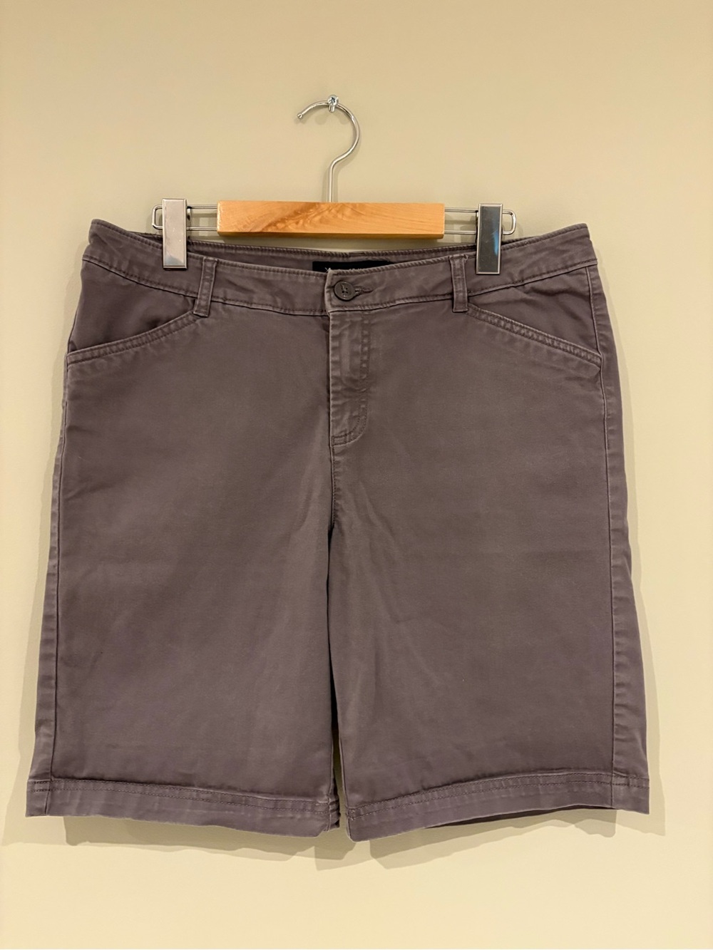 Denver Hayes Women's Khaki Gray Bermuda Shorts